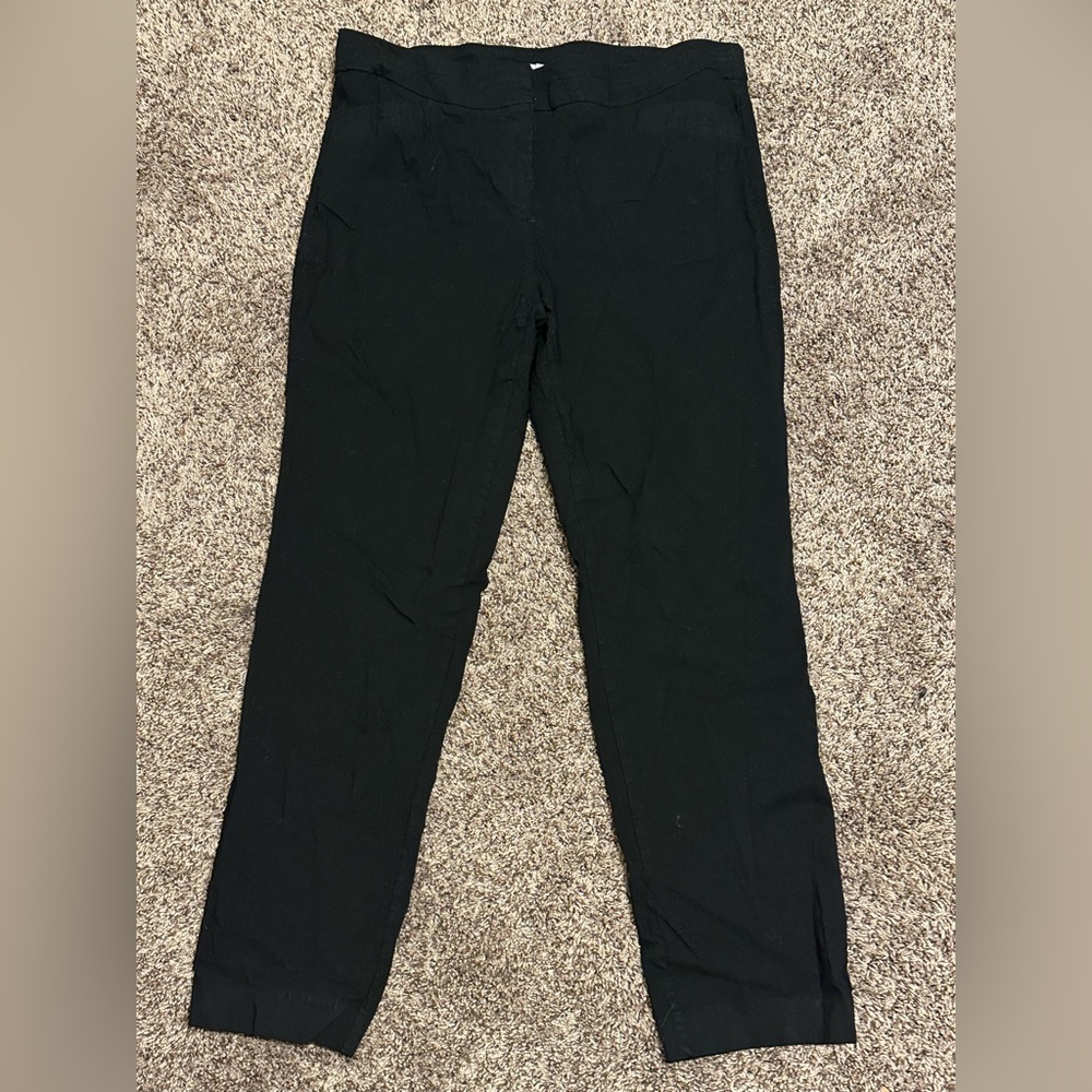 BRIGGS size 16 Black straight leg work  pants